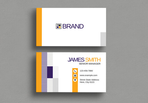 Modern Corporate Business Card Template
