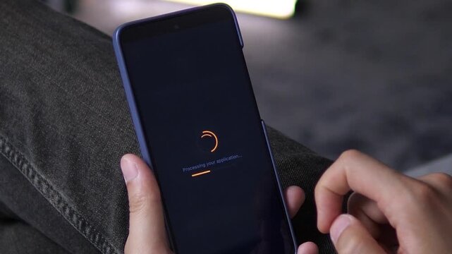 Managing auto insurance costs via a smartphone. User explores coverage options, adjusting term and value to find an affordable monthly premium. Great for personal finance apps, budgeting tools