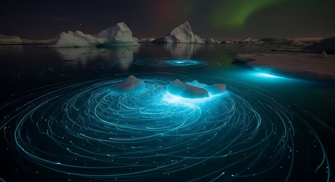 ufo in the space