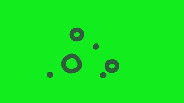 Floating Bubble Ring Animation