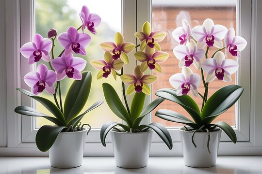 Colorful Orchid Plants 