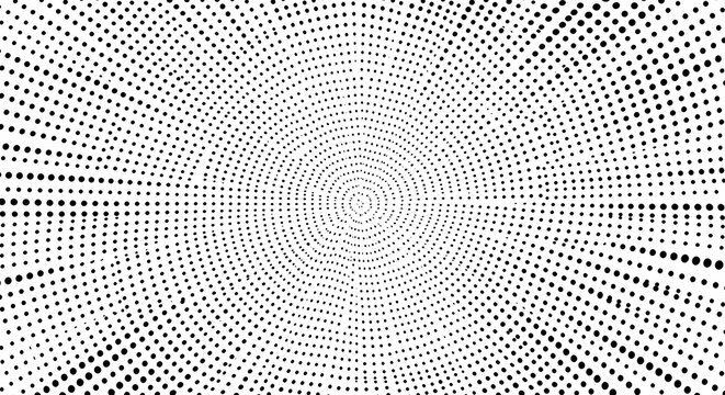Optical Illusion Spiral Pattern, Abstract Esy Design