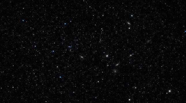 Starlit deep space galaxy background with distant shining stars and nebulae universe astronomy astrophysics infinite celestial background constellation