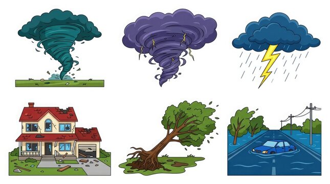 Weather disasters and damage