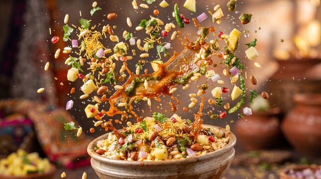 Bhel Puri -food