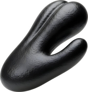 Black Leather Sex Toy Object.