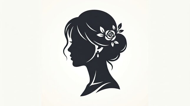 silhouette of a girl