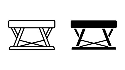 Vaulting Horse Icon Set © mdmv9