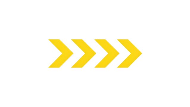 Yellow Arrow Icons