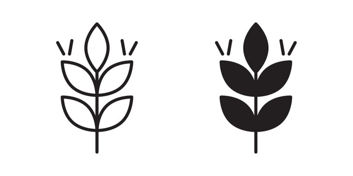 High fiber food icon
