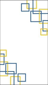 Simple square geometric business background frame