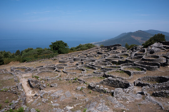 Castro de Santa Tecla en A Guarda, Galicia