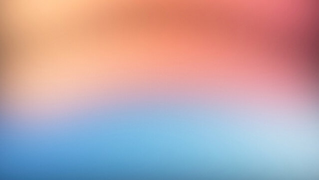 Gradient color shift background wallpaper blends orange and blue tone smooth soft pastel abstract texture design
