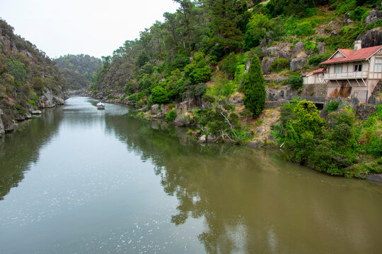 South Esk River in Cataract Gorge - Launceston - Tasmania