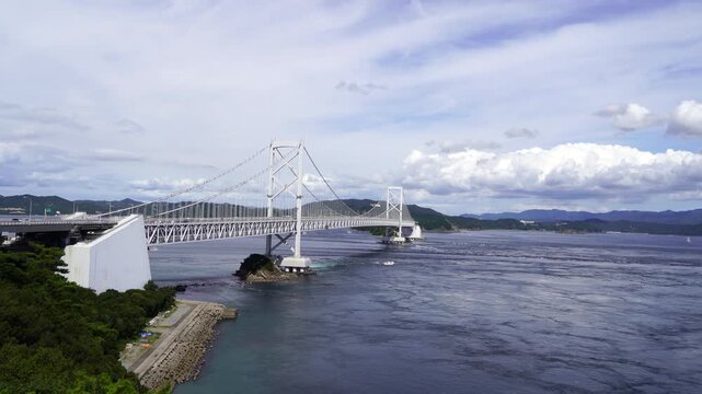 The Naruto Bridge as seen from Naruto Park