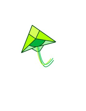 green arrow kiten