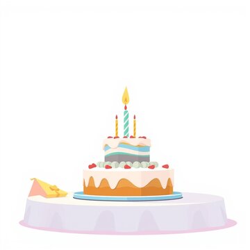 Colorful Birthday Party Scene