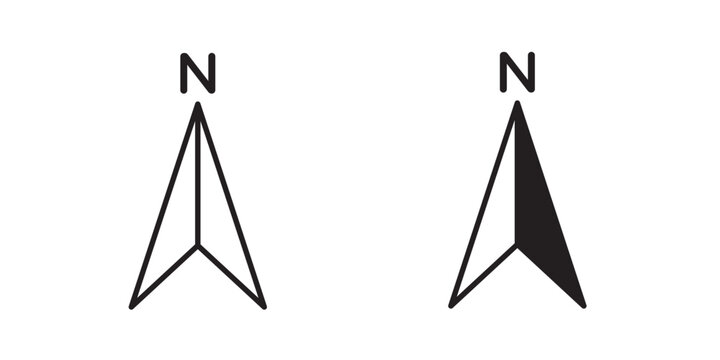 North icon