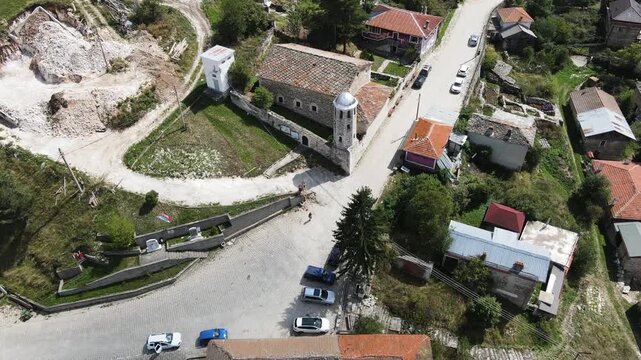 Amazing view of Village of Lilkovo with Authentic nineteenth century houses, Plovdiv Region, Bulgaria