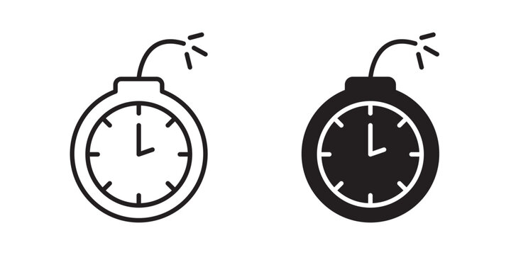 Time bomb icon