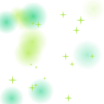 Green bokeh lights and plus signs abstract pattern