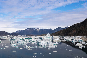 East greenland icebergs  © Till