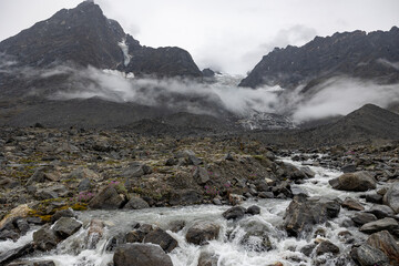 East greenland low hanging clouds © Till