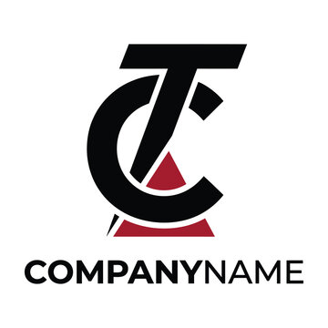 Company logo with letter T and C on white background