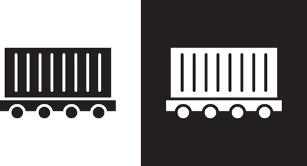 Cargo wagon icon © Curlyhair