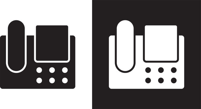 Fax machine icon