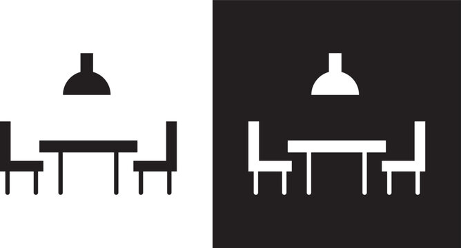 Dining table icon