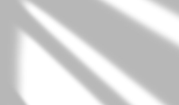 Abstract Light Shadow Overlay With Soft Diagonal Window Rays