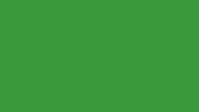 Hand Drawn Liquid Sweat Tear Droplet FX Animation on Green Screen Background
