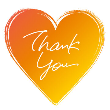 Thank You,love heart,heart shaped,icon,sticker,hand lettering