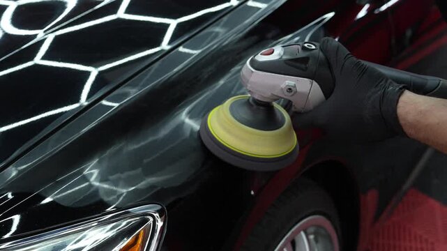 Dual action polishing for permanent scratch removal, deep gloss restoration, and paint protection 4k video