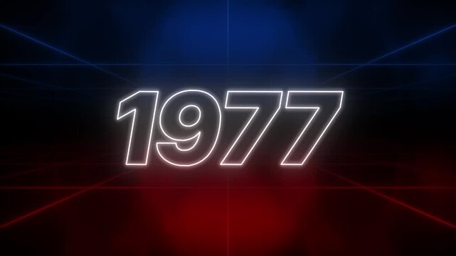 1977 Text Retro Style