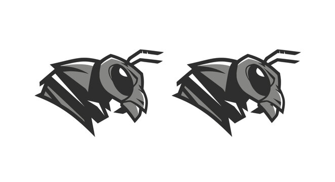 Two Angry Hornets Ready to Attack.
