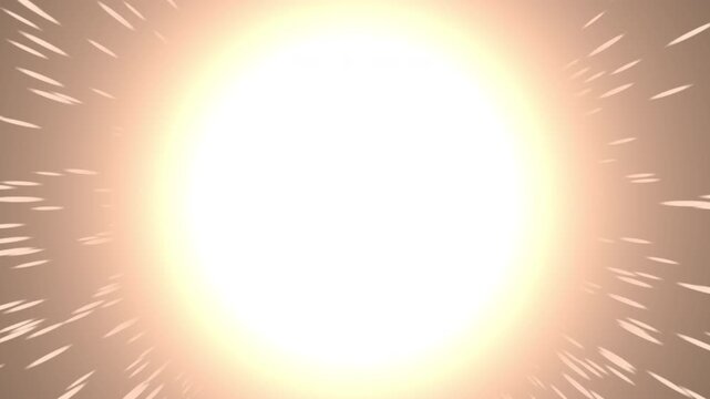 space tunnel of light rays. abstract space travel. warp speed motion background with starburst. teleportation into new dimension. followed by a blinding burst of light.