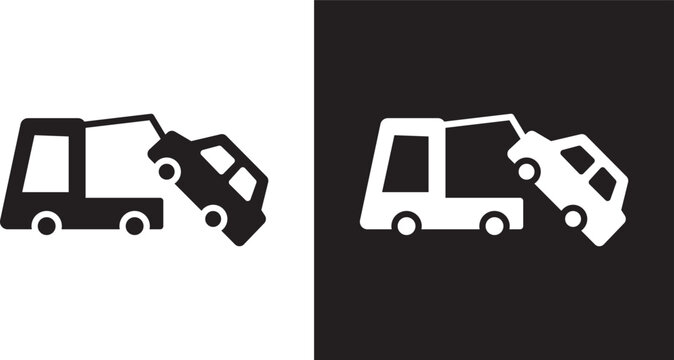 Towed car icon