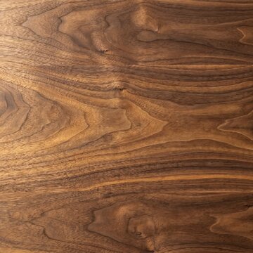 Rich walnut wood grain texture background with warm brown natural flowing veneer