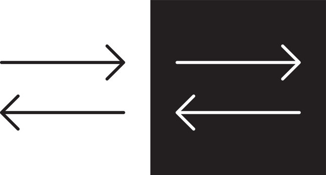 Transfer arrows icon