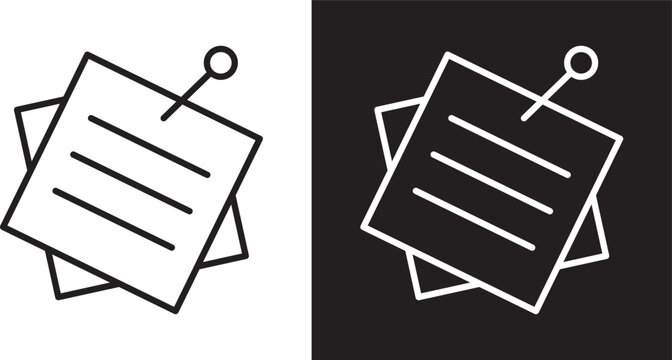 Sticky notes icon
