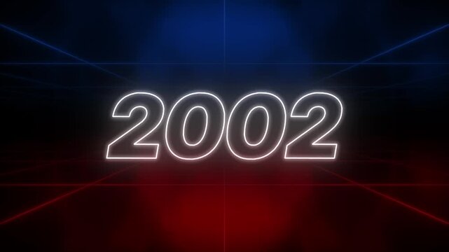2002 Text Retro Style