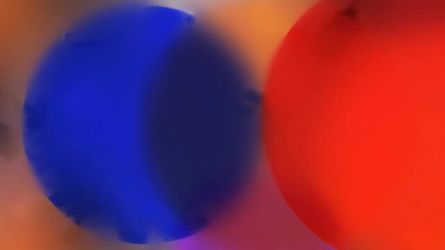 Exploring colorful shapes and patterns at a creative art studio in a busy city during the afternoon