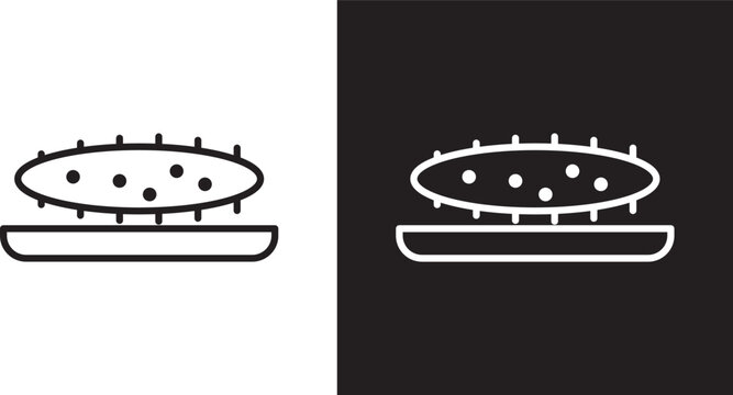 Sea cucumber icon