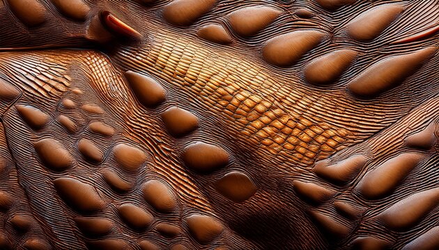 Closeup Of A Stingray Skin Texture