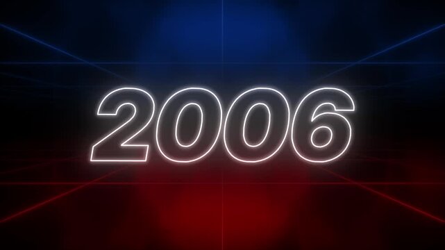 2006 Text Retro Style