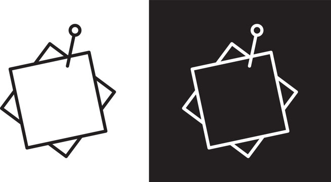 Sticky notes icon