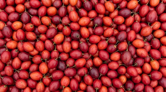 Tamarillos Pattern Background, Full Frame Dense Texture