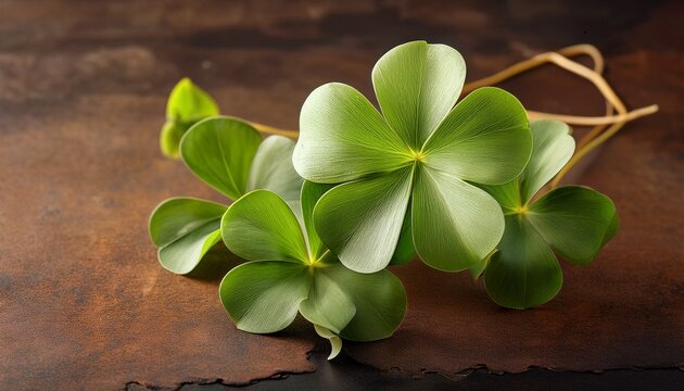 Oxalis Tuberosa Also Known As Oca Tuber On Rustic Background